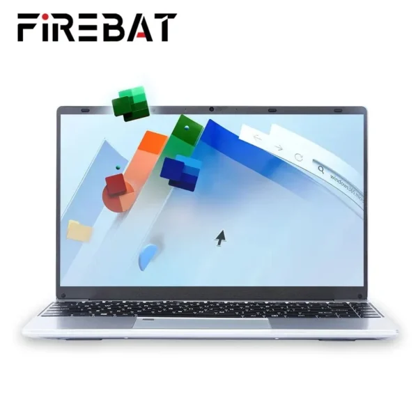 FIREBAT Laptop Leve com Impress o Digital FHD Notebook Computador de Neg cios Intel N5095 16GB